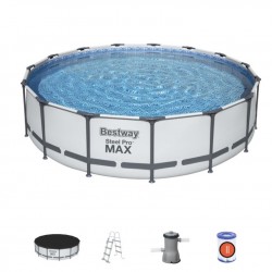 Piscina cu cadru Steel Pro Max 457 x 107 cm cu accesorii Piscina cu cadru Steel Pro Max 457 x 107 cm cu accesorii